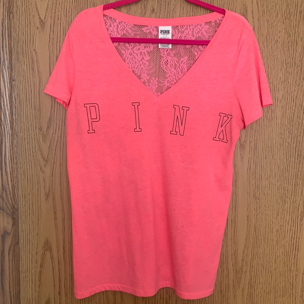 Pink Tee Shirt size Large